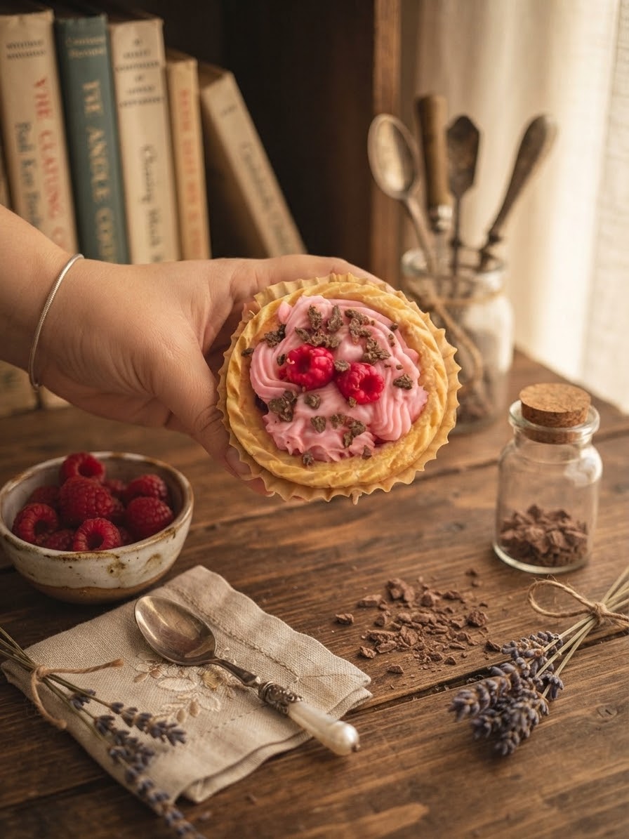 Fondant parfumée : tartelettes Framboise