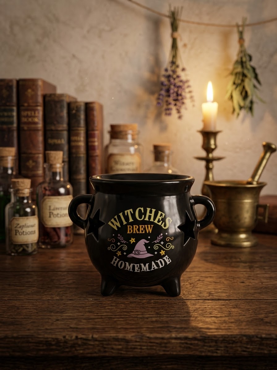 Brûle parfum « WITCHES BREW CAULDRON »