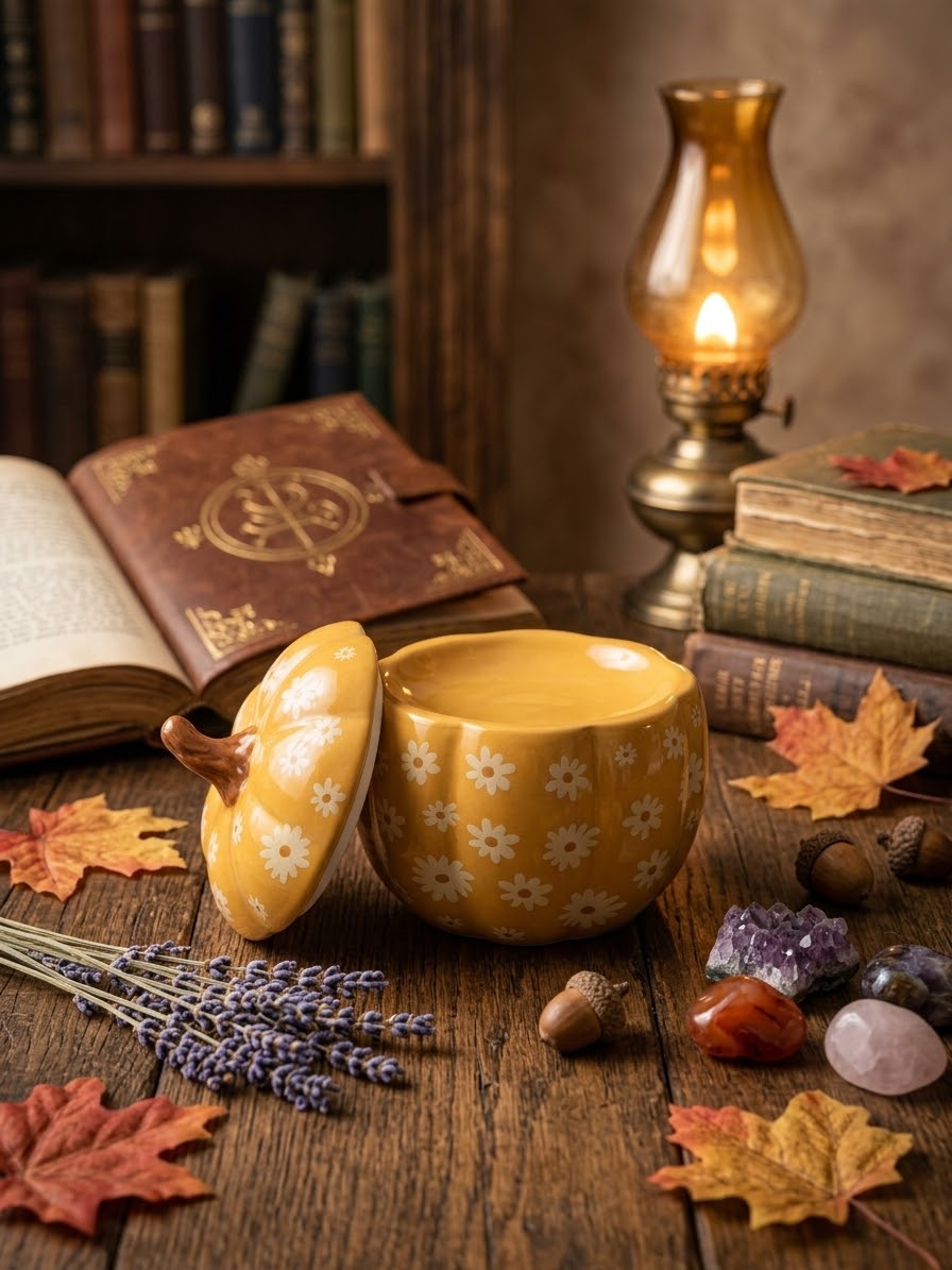 Brûle parfum « GROOVY FLORAL PUMPKIN »
