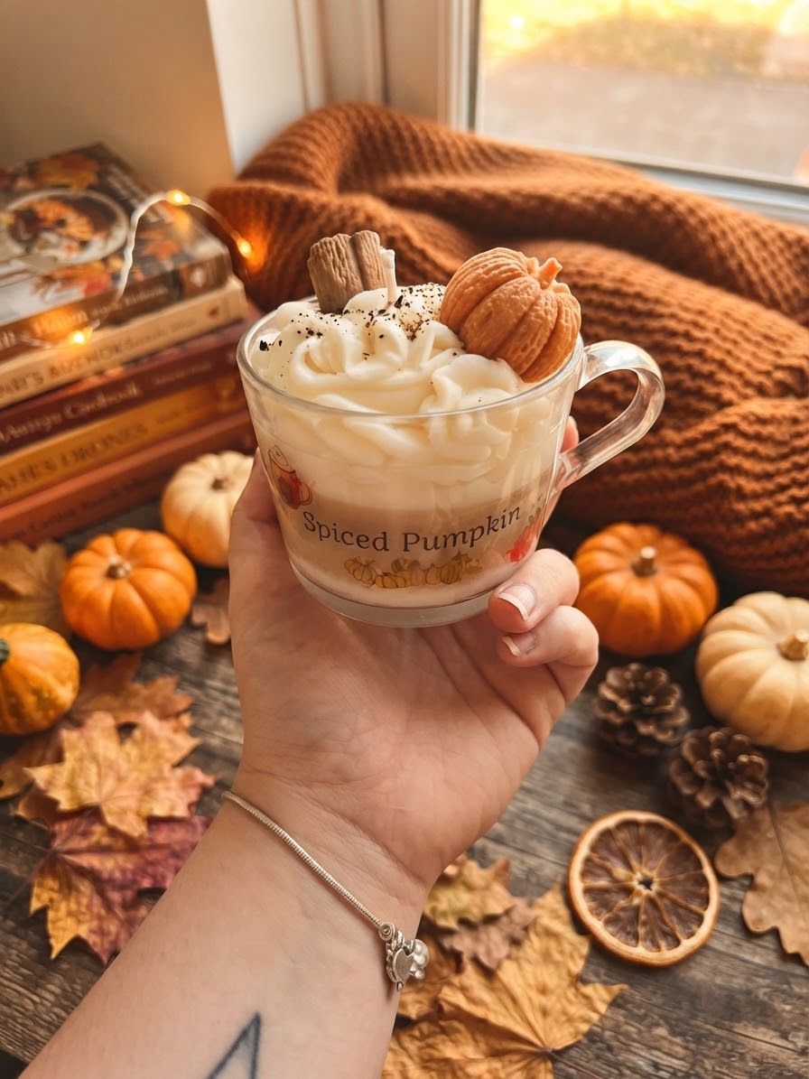 Bougie chantilly gourmande : Spiced Pumpkin