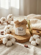 Fleur de coton - Bougie parfumée