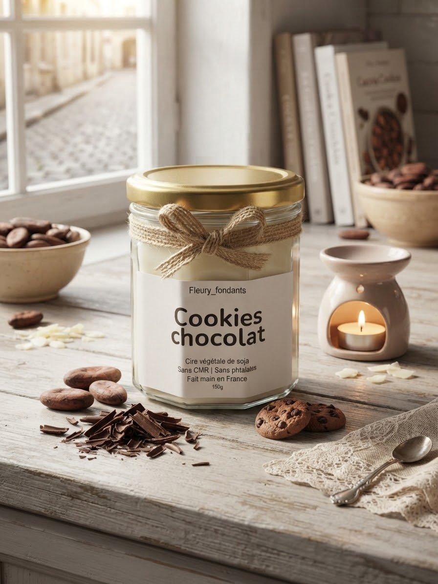 Cookies chocolat - Bougie parfumée