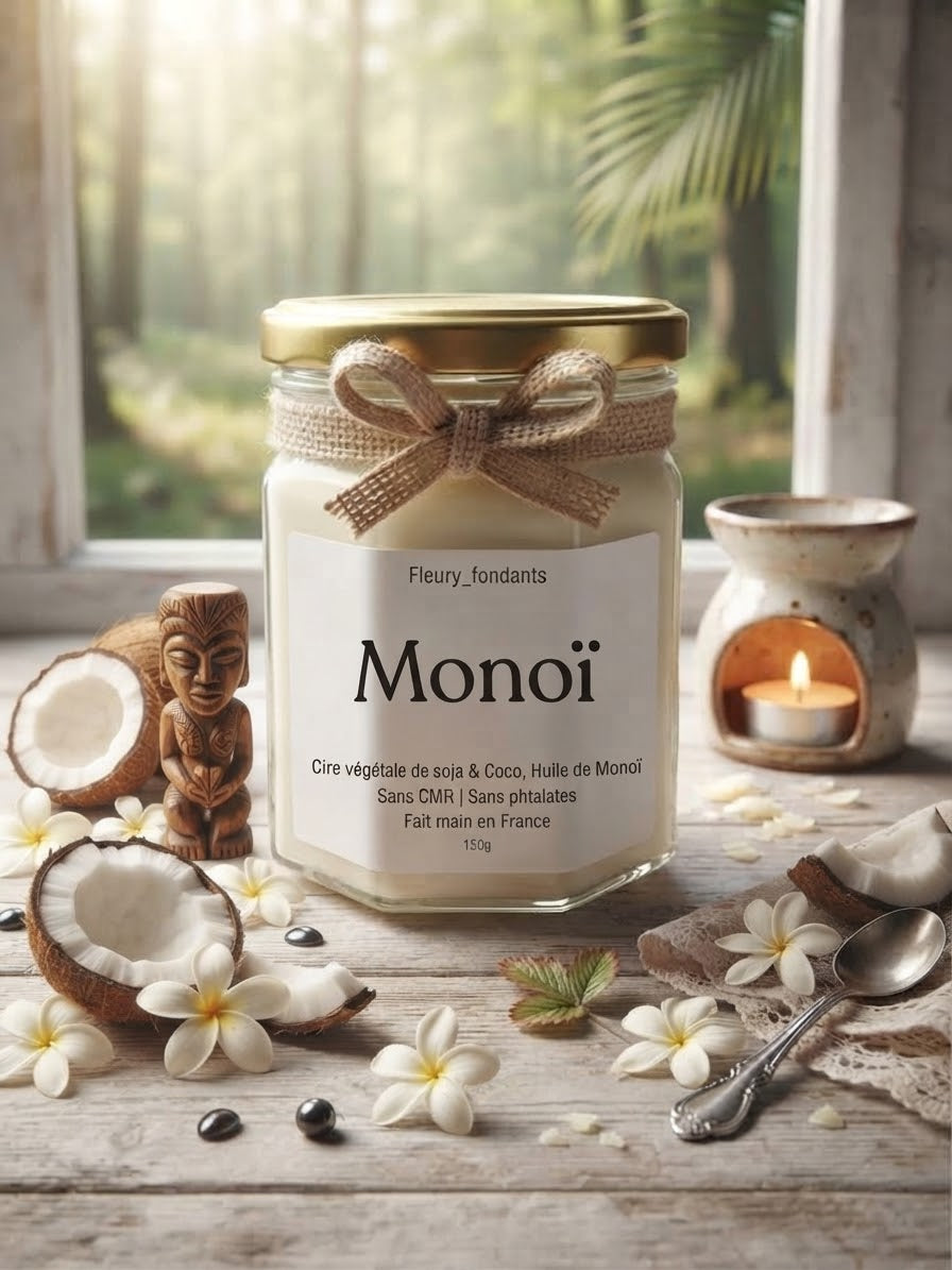 Monoï - Bougie parfumée