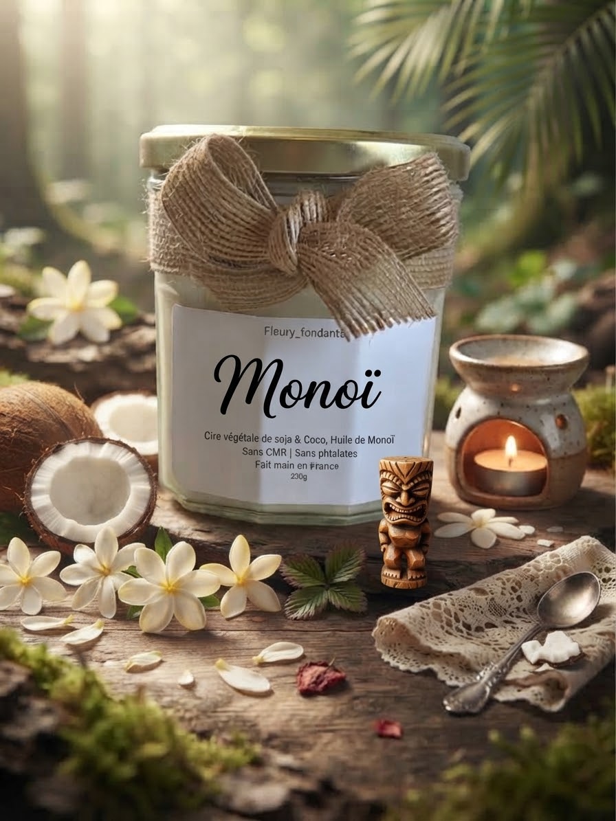 Monoï - Bougie parfumée