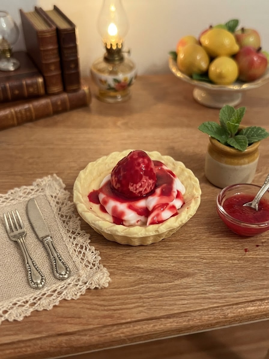 Fondant Parfumé "Tartelette Fraise des Bois" 🍓