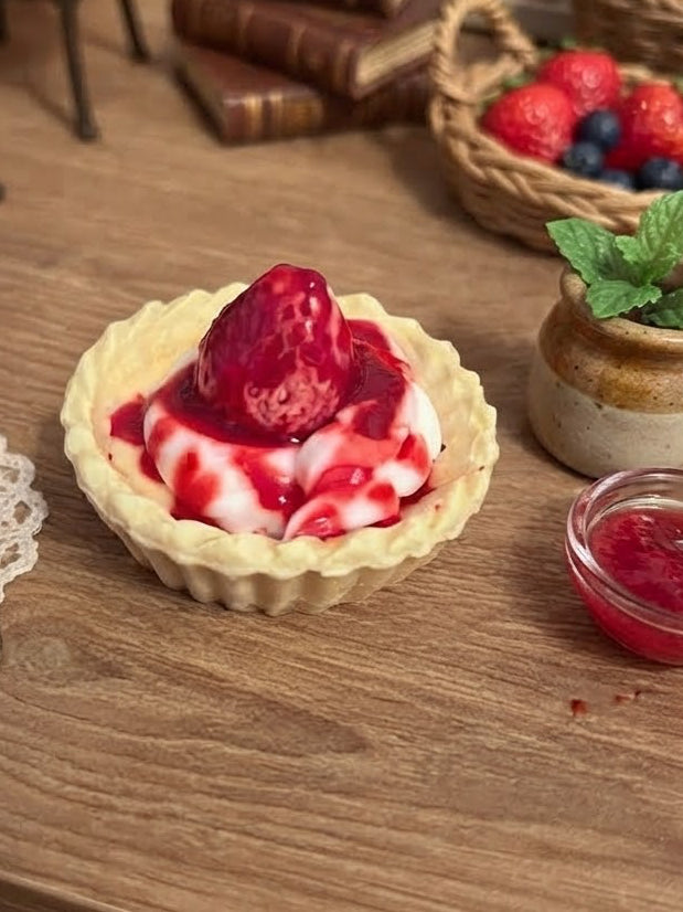 Fondant Parfumé "Tartelette Fraise des Bois" 🍓