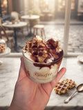 Bougie chantilly Gourmande - Gaufre