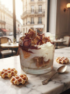 Bougie chantilly Gourmande - Gaufre