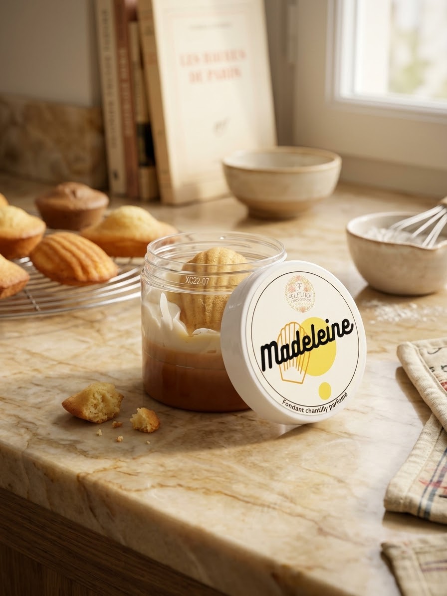 Fondant chantilly - Madeleine gourmande