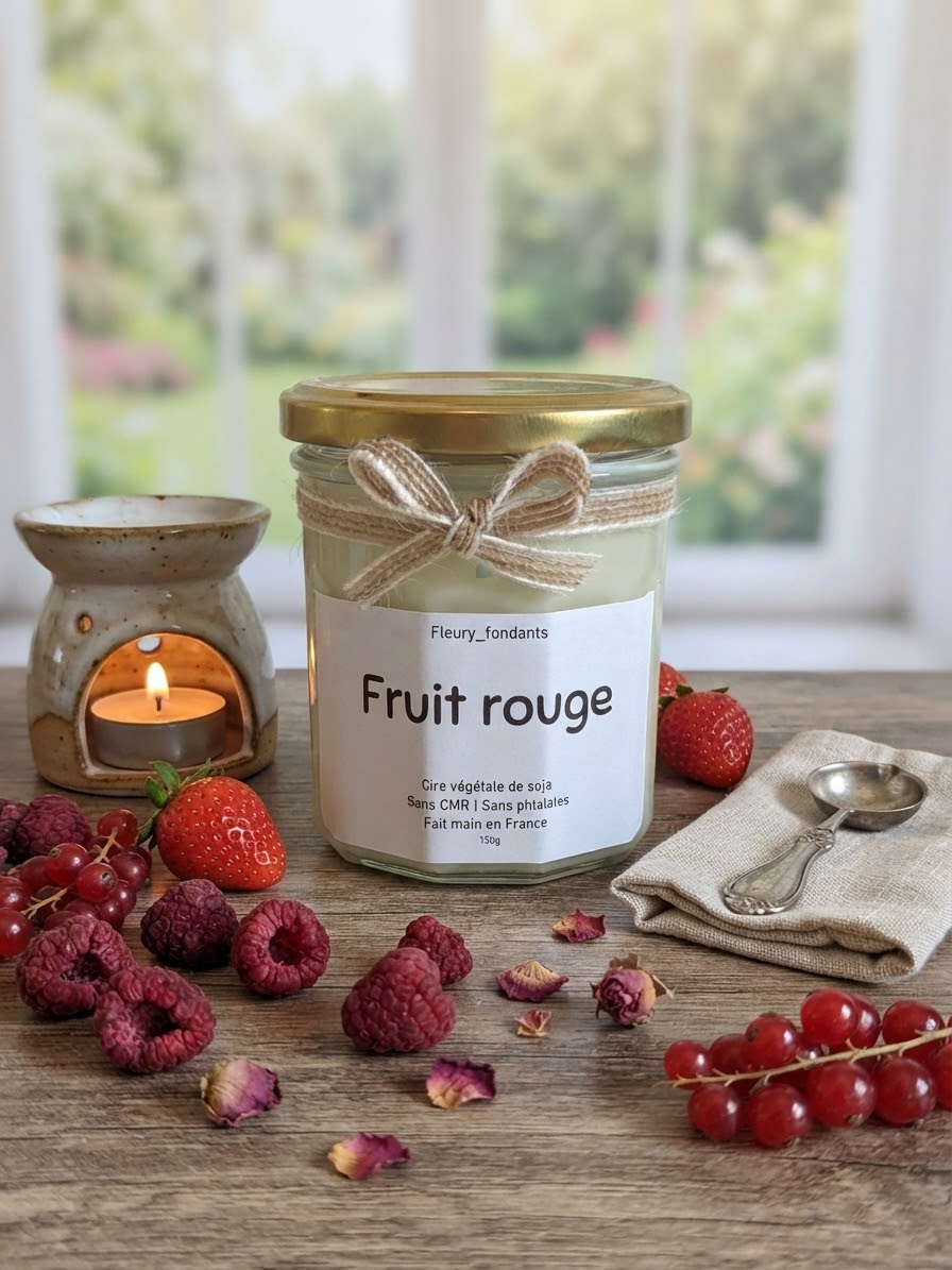 Fruit rouge - Bougie parfumée