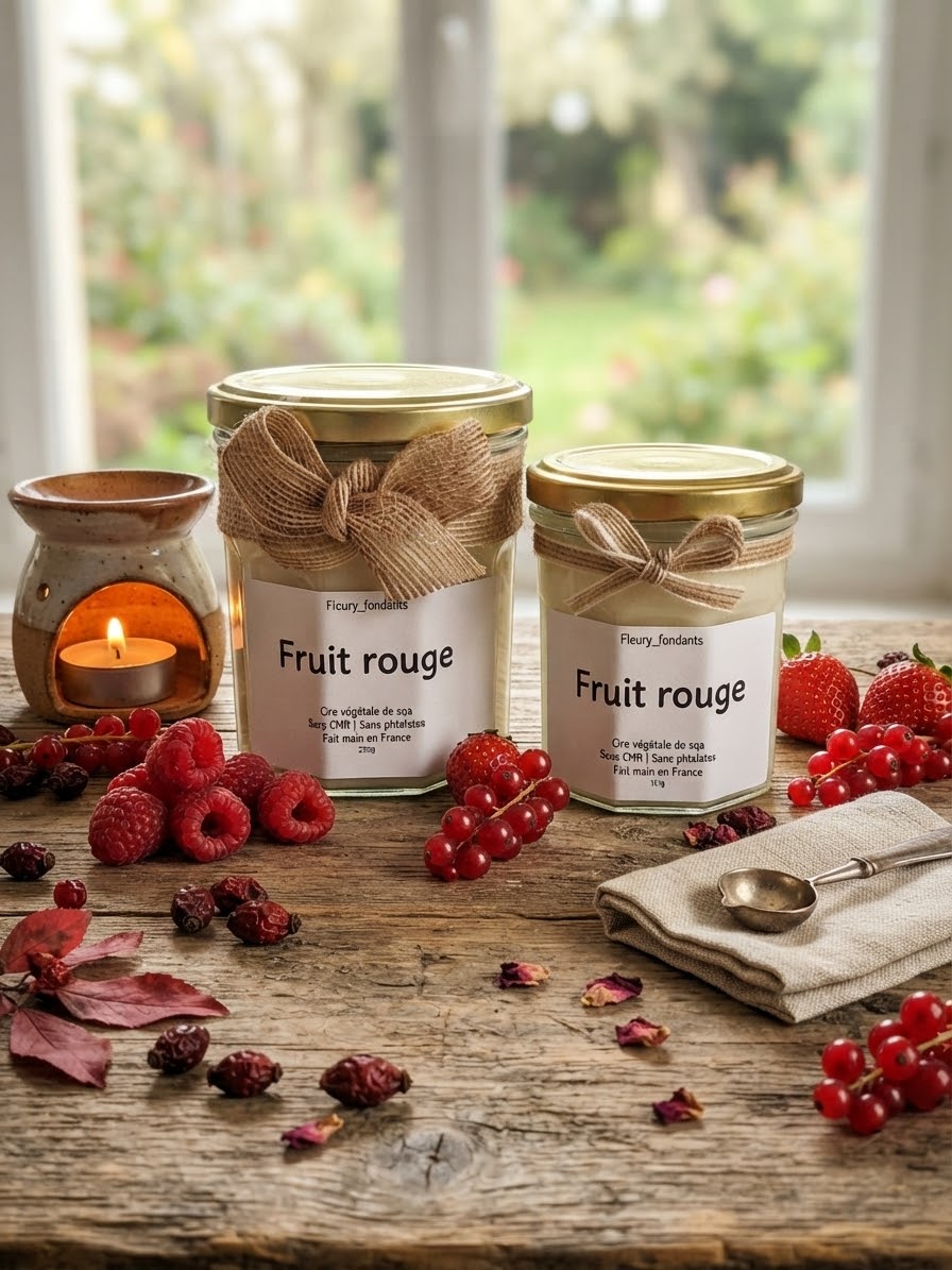 Fruit rouge - Bougie parfumée