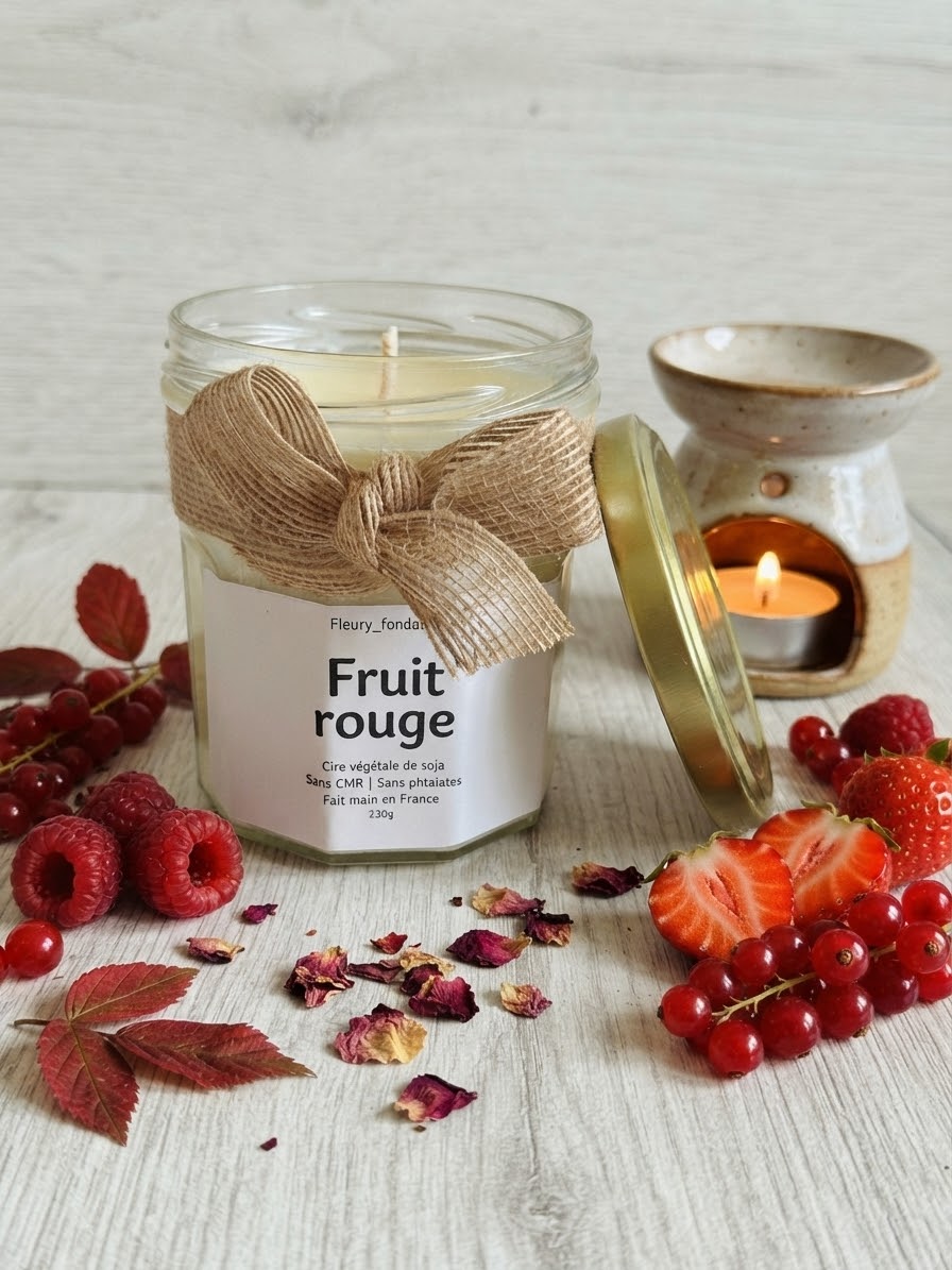 Fruit rouge - Bougie parfumée