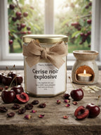 cerise noir explosive - Bougie parfumée