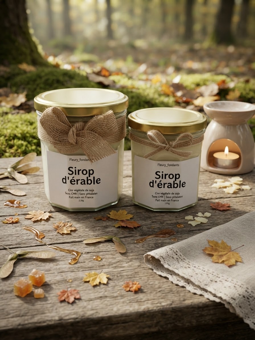 Sirop d’érable - Bougie parfumée