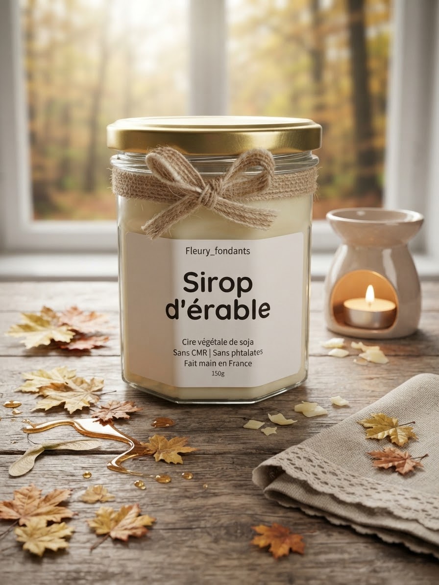 Sirop d’érable - Bougie parfumée