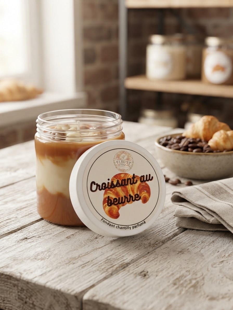 Le fondant crémeux - Croissant au beurre
